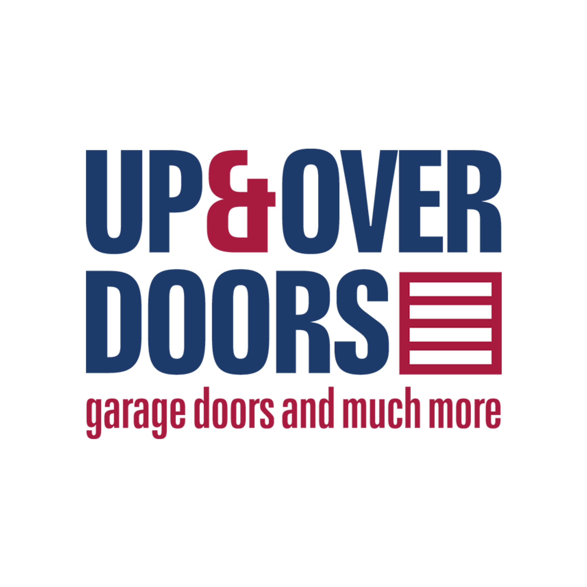 Logo for Up & Over Doors, Bristol Branding and Logo for Up & Over Doors, Bristol