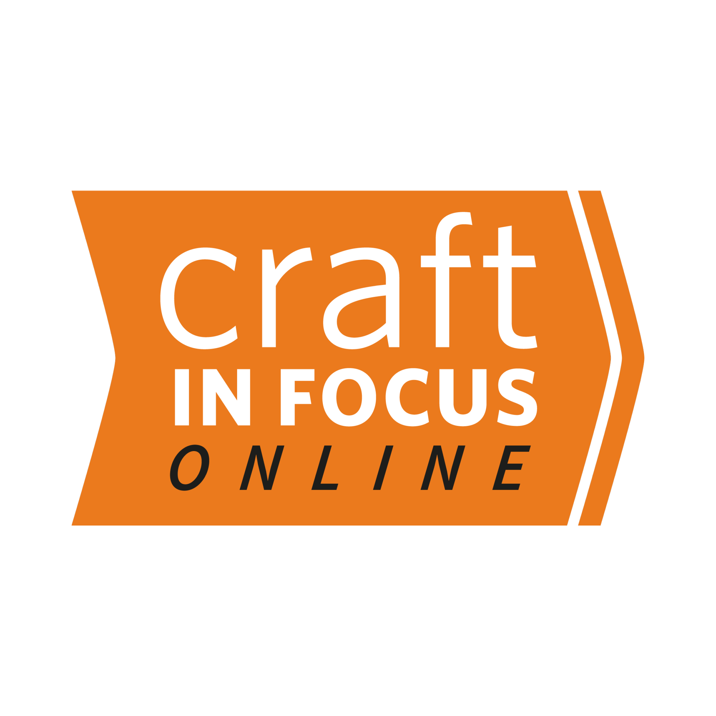 Logo for Craft In Focus Online Branding and Logo for Craft In Focus Online, selling platform for some of the UK's finest contemporary craftmakers